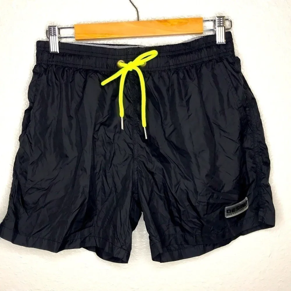 Desmiit Swimwear Swim shorts board shorts black